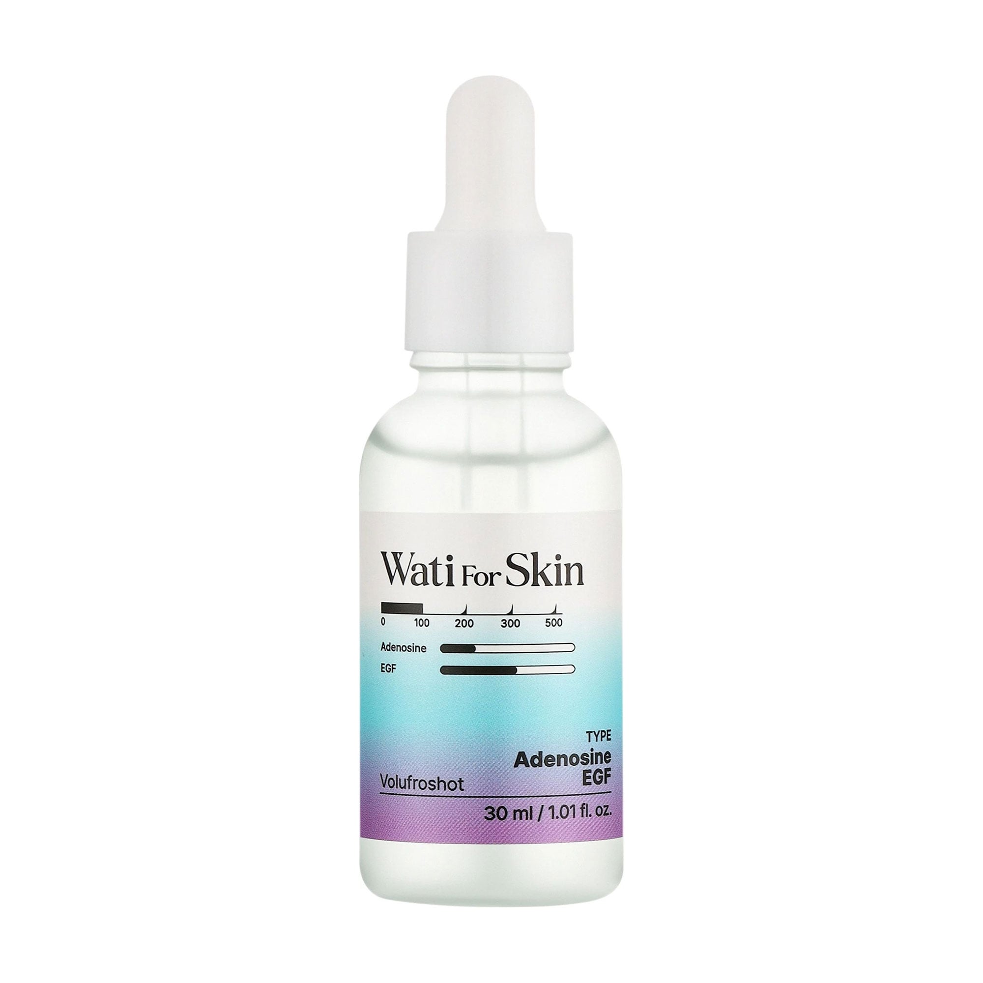 Омолоджувальна сироватка для обличчя Wati For Skin Adenosine EGF Volufroshot Ampoule, 30 мл